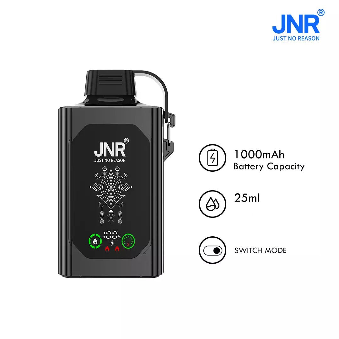 JNR Shisha Hookah Box 20500 Puffs Dual Mesh HD Display Bulk Buy Rechargeable Disposable Vapes Wholesale