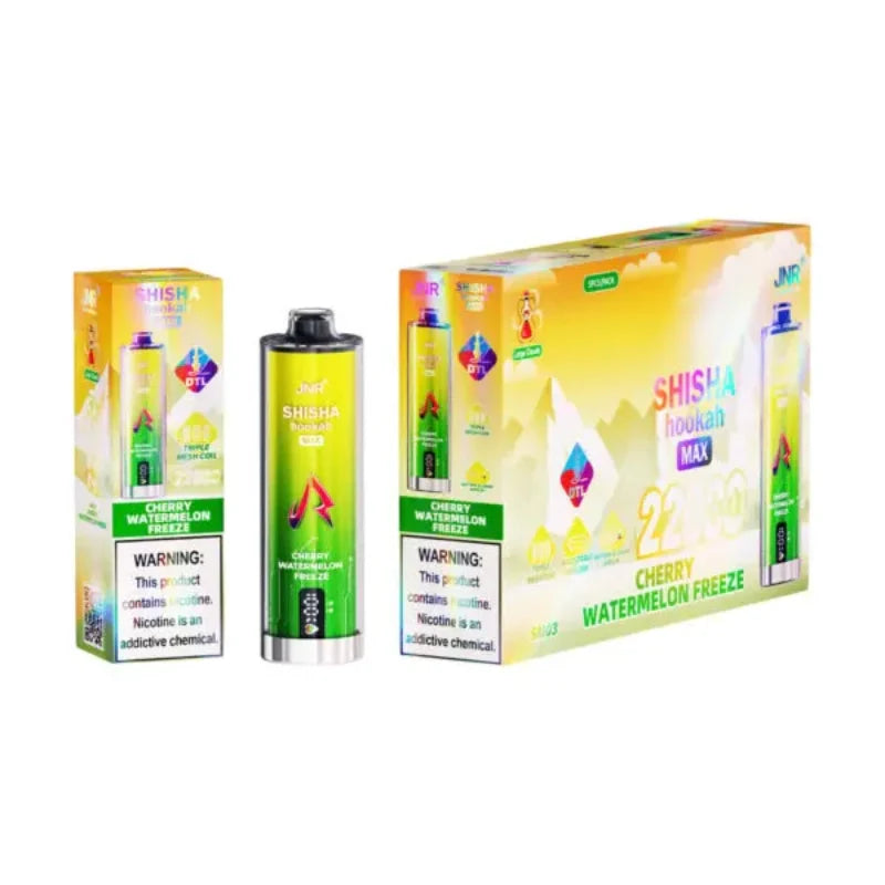JNR Shisha Hookah Max 22000 Puffs Disposable Vape