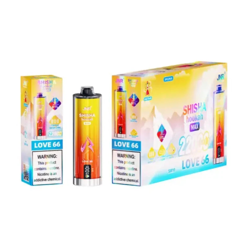 JNR Shisha Hookah Max 22000 Puffs Disposable Vape