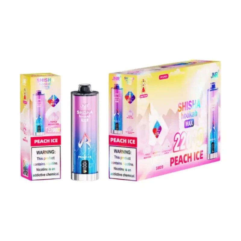 JNR Shisha Hookah Max 22000 Puffs Disposable Vape