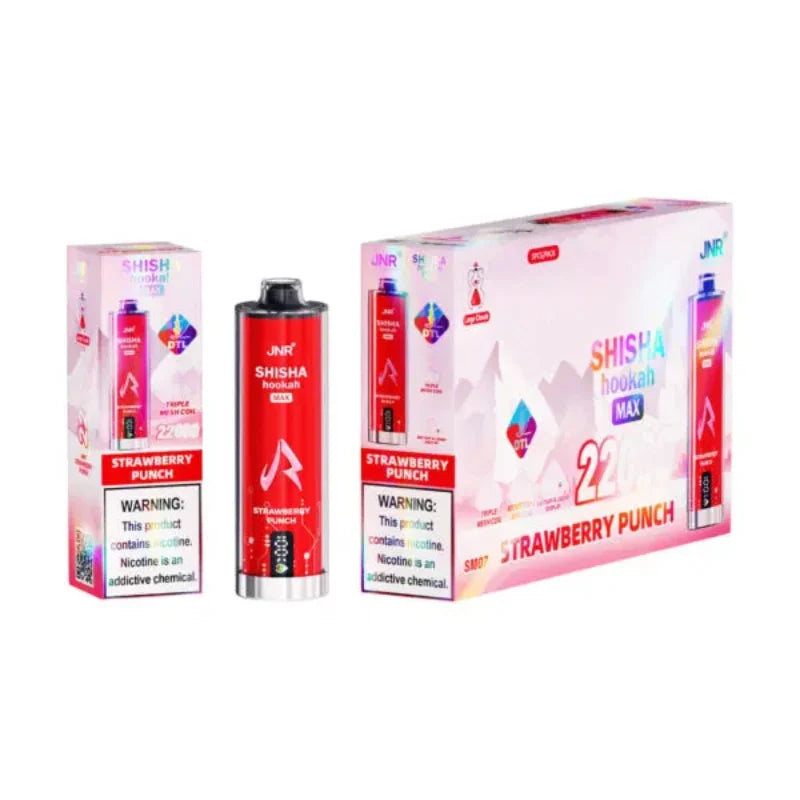 JNR Shisha Hookah Max 22000 Puffs Disposable Vape