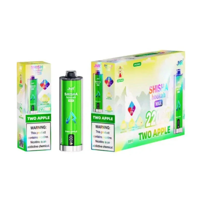 JNR Shisha Hookah Max 22000 Puffs Disposable Vape