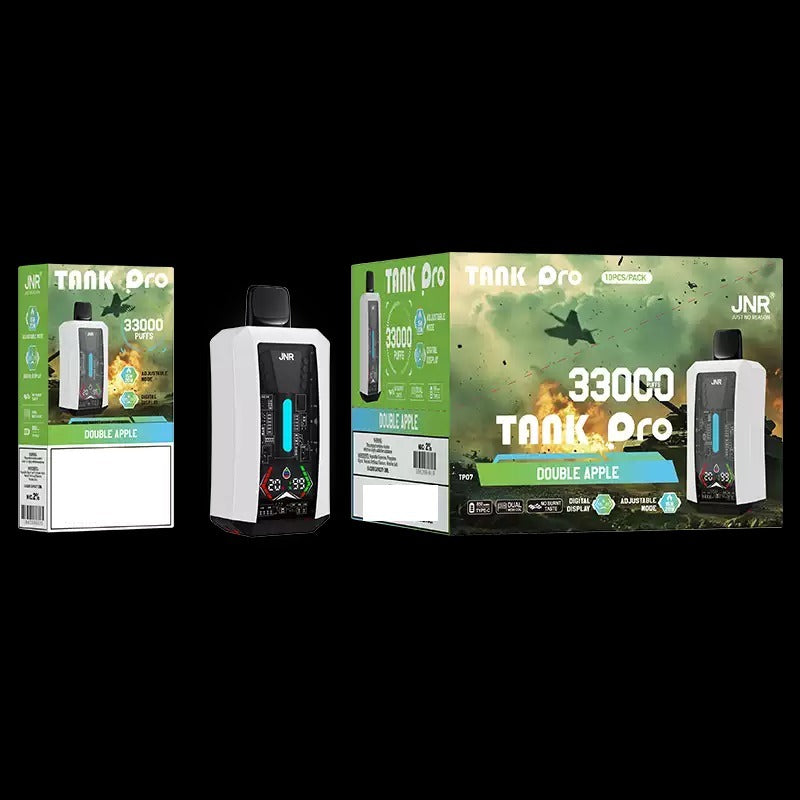 JNR TANK PRO 33000 Puff Disposable Vape Crafted for European Professional Vape Distributors