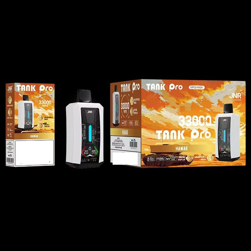 JNR TANK PRO 33000 Puff Disposable Vape Crafted for European Professional Vape Distributors