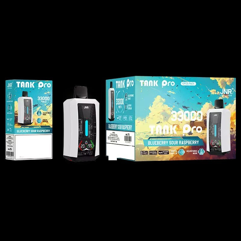 JNR TANK PRO 33000 Puff Disposable Vape Crafted for European Professional Vape Distributors