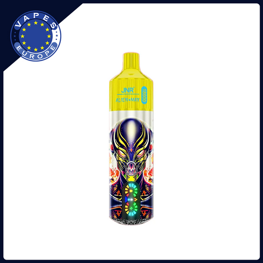 JNR Alien Max Einweg-E-Zigarette für 18.000 Züge, 850 mAh, 28 ml, 21 Geschmacksrichtungen
