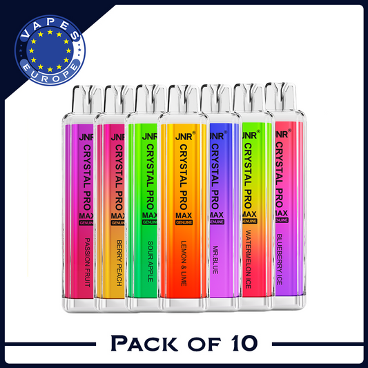 JNR Crystal Pro Max 5000 Züge (10er-Packung)