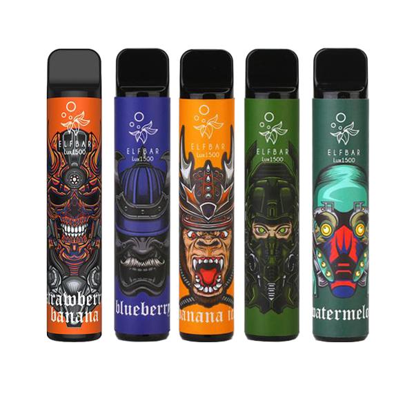 ELF Bar Lux Einweg-Vape-Pod für 1500 Züge, 20 mg Nikotin, 2 ml