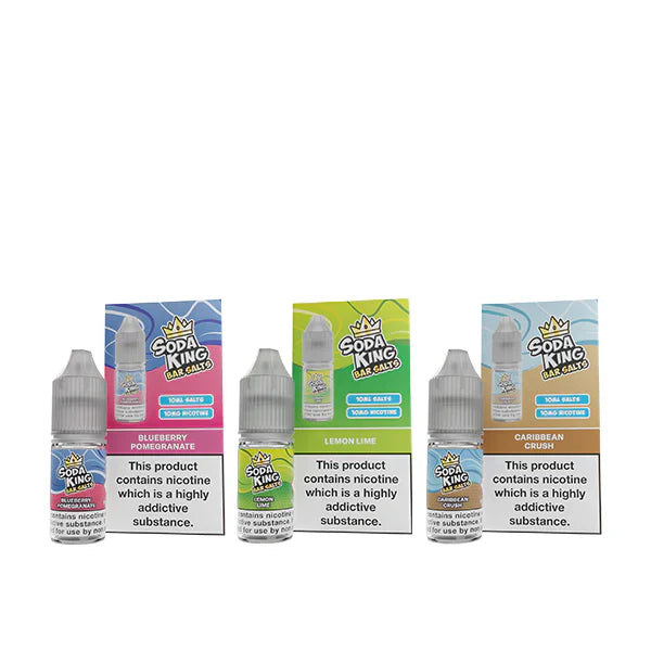 Soda King Bar Nikotinsalze 10 mg/20 mg, 10 ml, 10er-Packung (TPD UK)