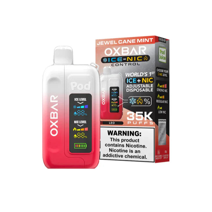 Jewel Cane Mint Oxbar Ice-Nic Control 35K