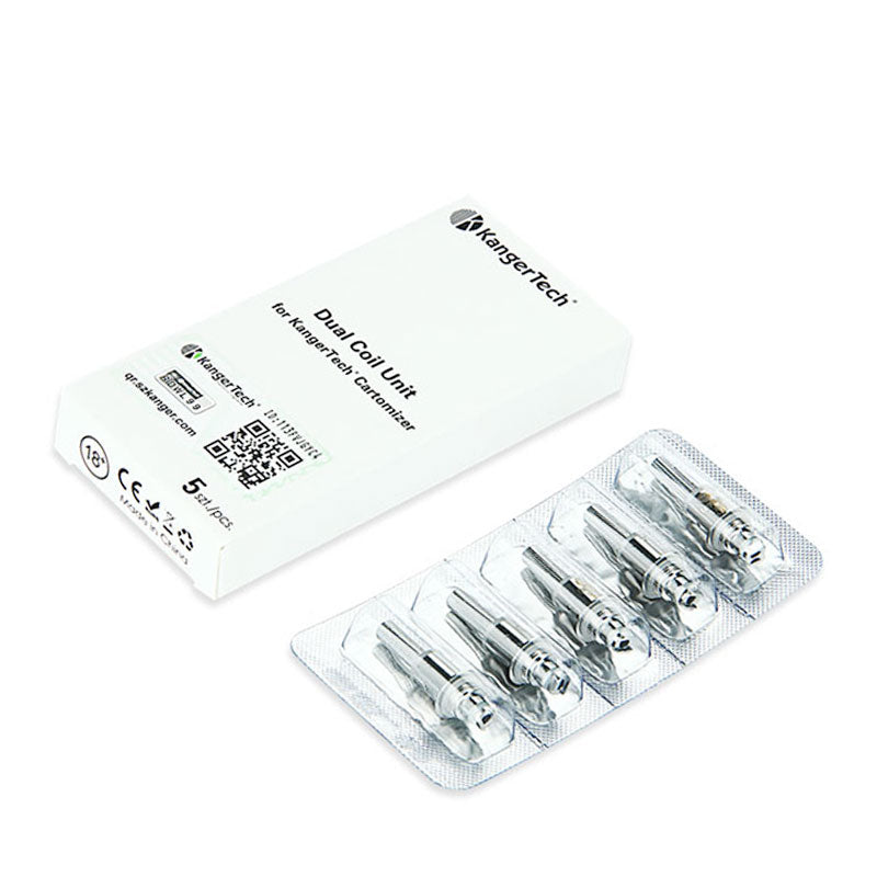 Kanger Protank 3 Ersatz-Doppelverdampferköpfe, 5 Stück
