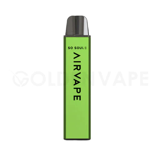 10 Pieces So Soul AIRVAPE Bar 600 Puff Disposable Vape Nic Salt 20mg