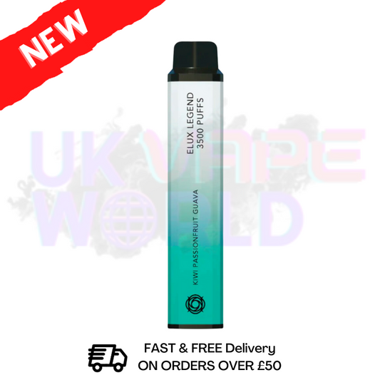 Elux Legend 3500 Puff Kiwi Passionsfrucht Guave Riegel