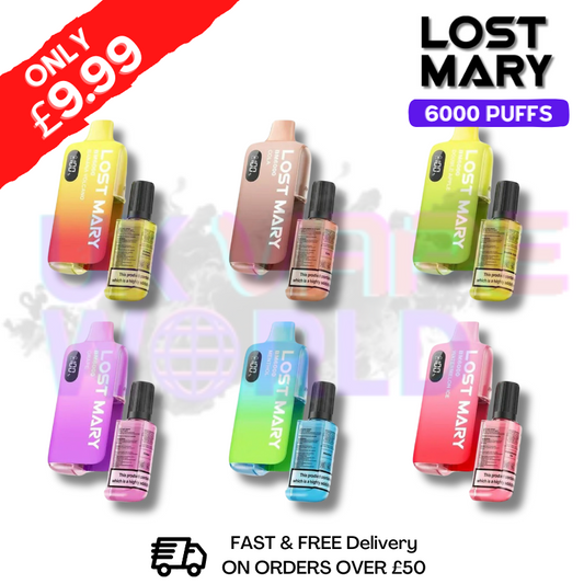 LOST MARY 6K Puff 6000 Nachfüllset (Einweg) | Nur 8 £