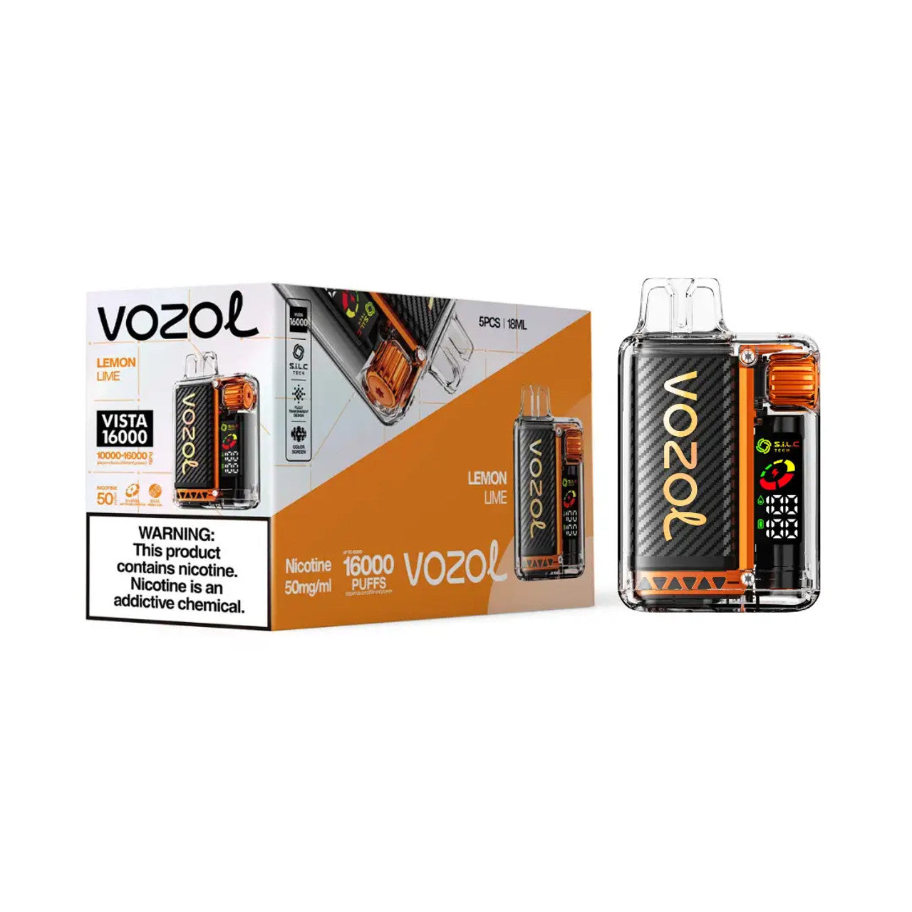 Lemon Lime Vozol Vista 16000