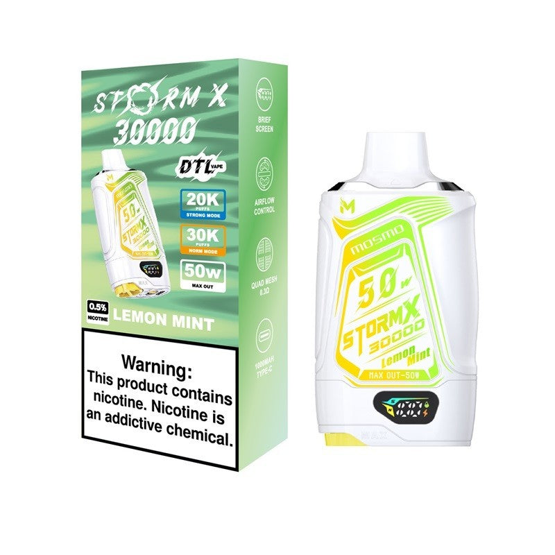 Mosmo Storm X 30000 Einweg-E-Zigarette (30 ml, 2 %)