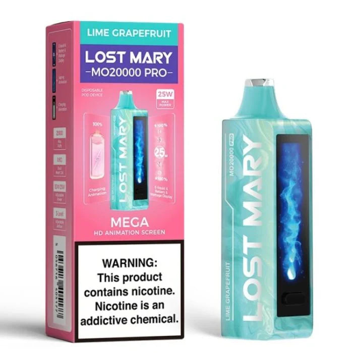 Lime Grapefruit Lost Mary MO20000 Pro