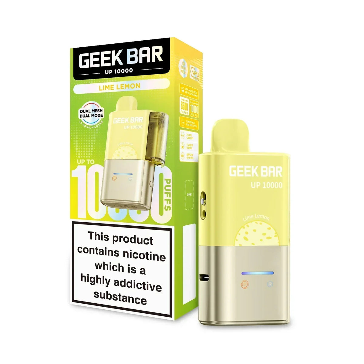 Geek Bar Up 10000 Prefilled Pod Kit-Box of 5