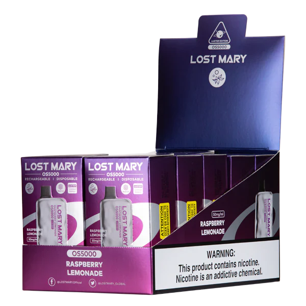 Raspberry Lemonade Lost Mary OS5000 Luster