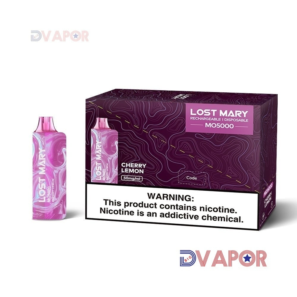 CLEARANCE (Non-Refundable) Lost Mary MO5000 by EBDESIGN 5000 Puff Rechargeable Disposable | 25 Flavors