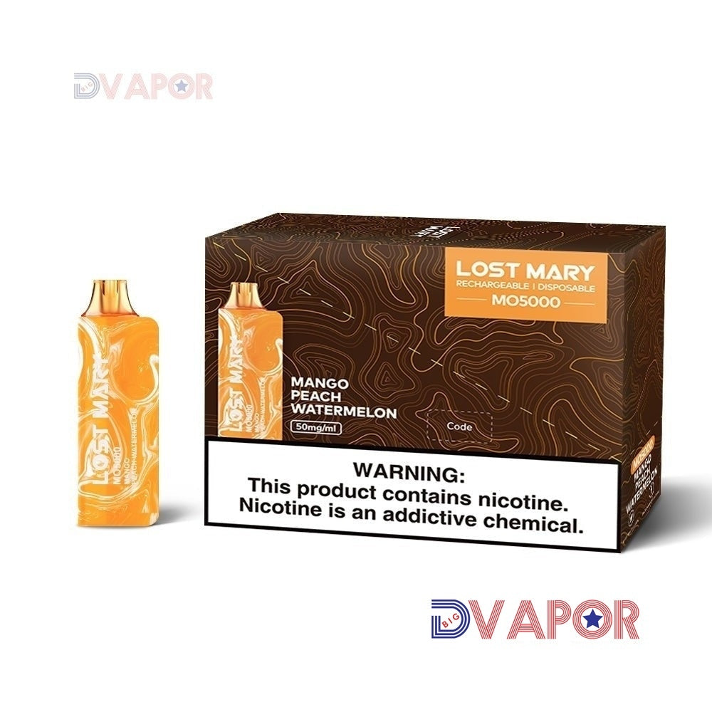CLEARANCE (Non-Refundable) Lost Mary MO5000 by EBDESIGN 5000 Puff Rechargeable Disposable | 25 Flavors