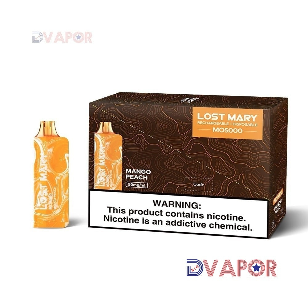 CLEARANCE (Non-Refundable) Lost Mary MO5000 by EBDESIGN 5000 Puff Rechargeable Disposable | 25 Flavors