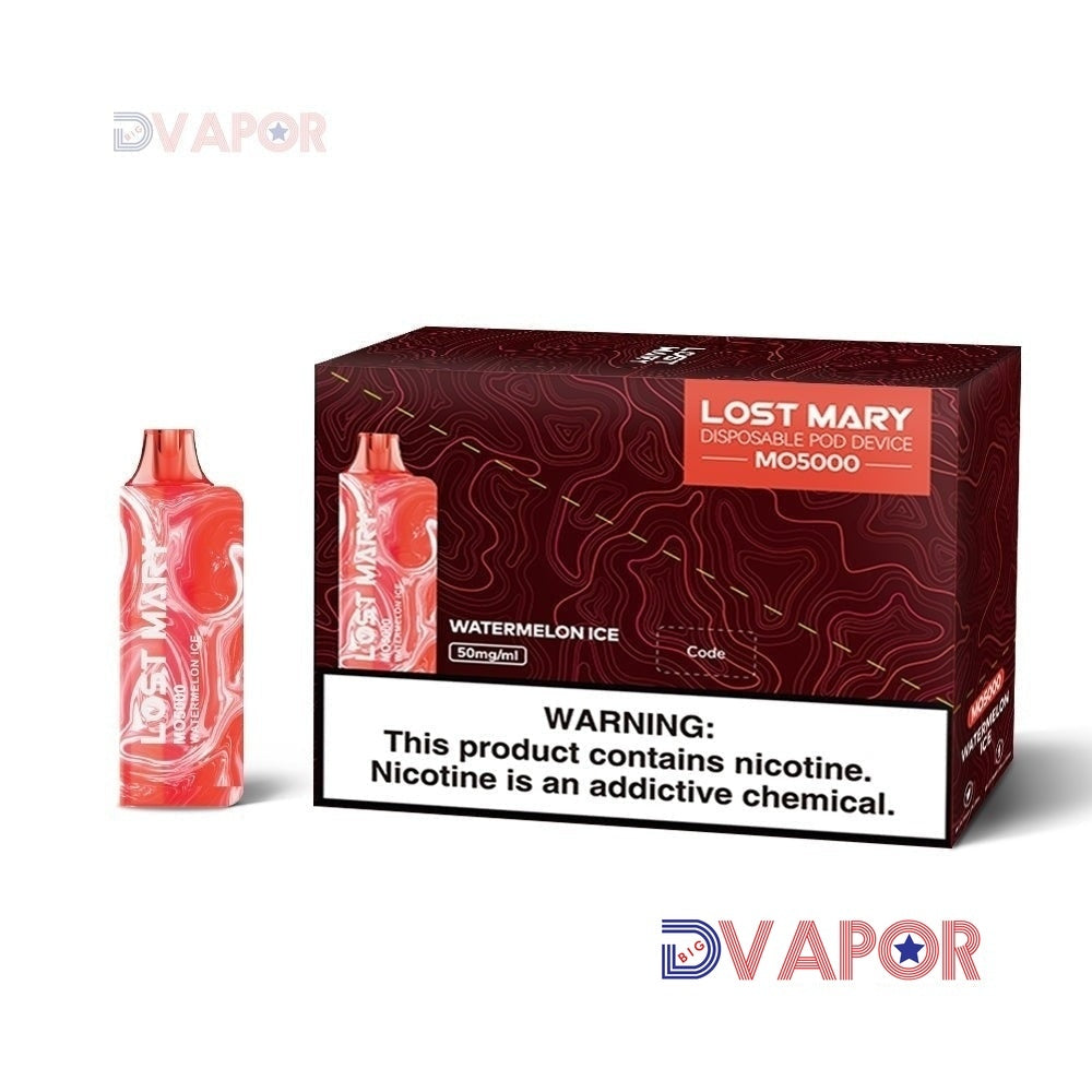 CLEARANCE (Non-Refundable) Lost Mary MO5000 by EBDESIGN 5000 Puff Rechargeable Disposable | 25 Flavors