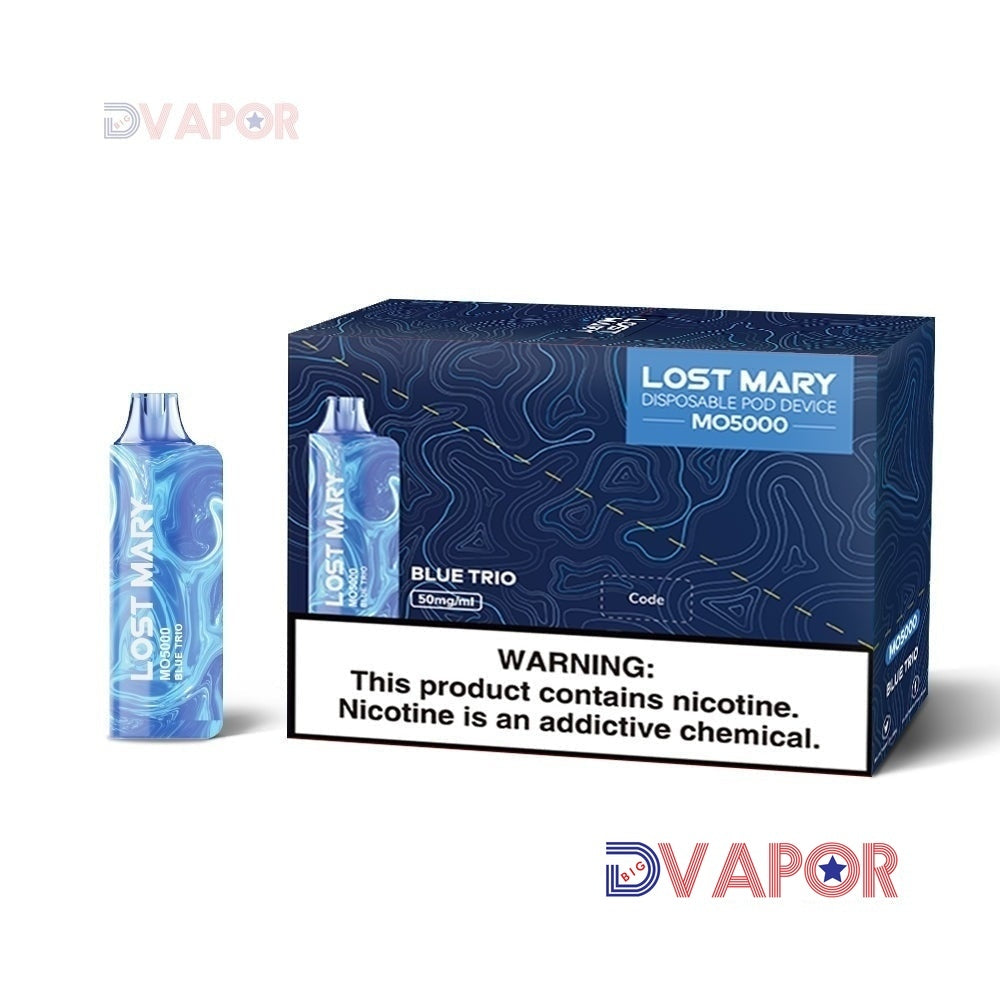 CLEARANCE (Non-Refundable) Lost Mary MO5000 by EBDESIGN 5000 Puff Rechargeable Disposable | 25 Flavors