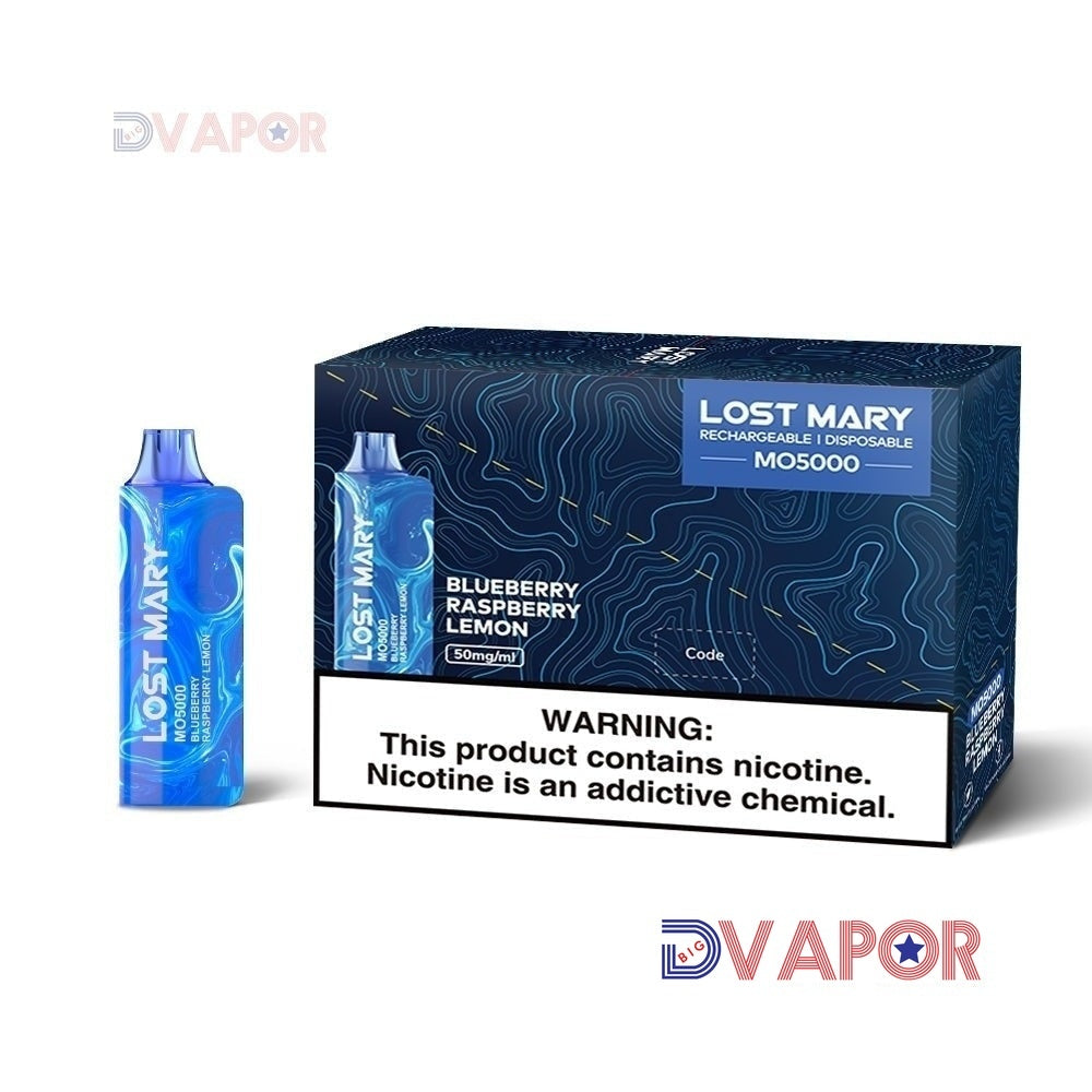 CLEARANCE (Non-Refundable) Lost Mary MO5000 by EBDESIGN 5000 Puff Rechargeable Disposable | 25 Flavors