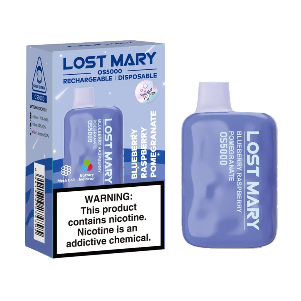 Blueberry Raspberry Pomegranate Lost Mary OS5000