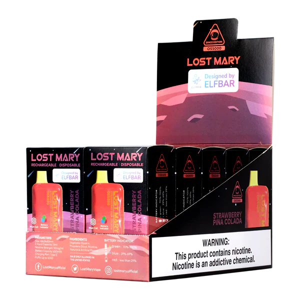 Strawberry Pina Colada Lost Mary OS5000