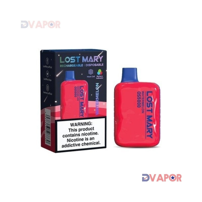 CLEARANCE (Non-Refundable) Lost Mary OS5000 by EBDESIGN Disposable | 5000 Puff Rechargeable | 5% Disposable Vape