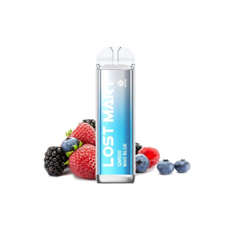 Lost Mary QM600 Disposable Vape - 600 Puffs, 2mg Nicotine, 10 Flavors