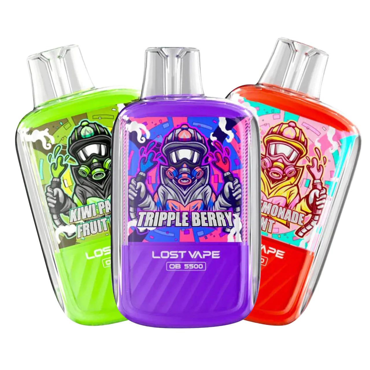 3X Value Pack Lost Vape OB5500 Disposable Vape