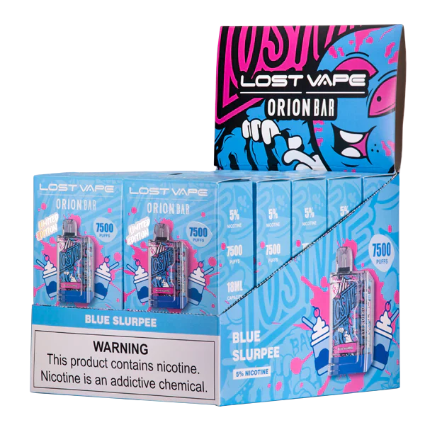 Blue Slurpee Lost Vape Orion Bar 7500