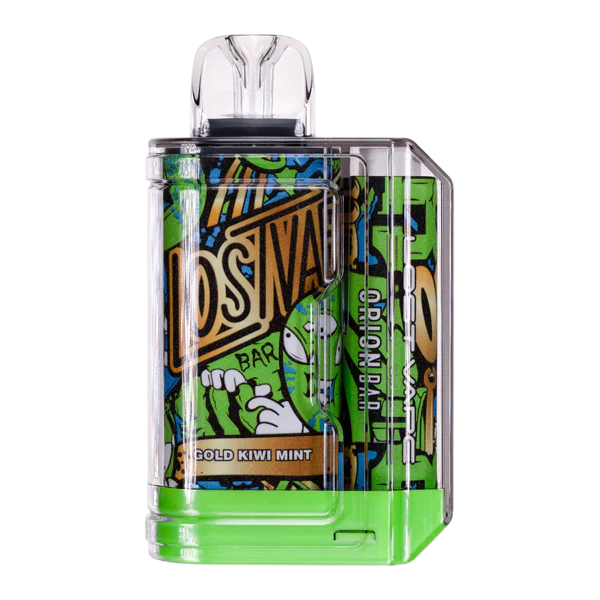 Gold Kiwi Mint Lost Vape Orion Bar 7500
