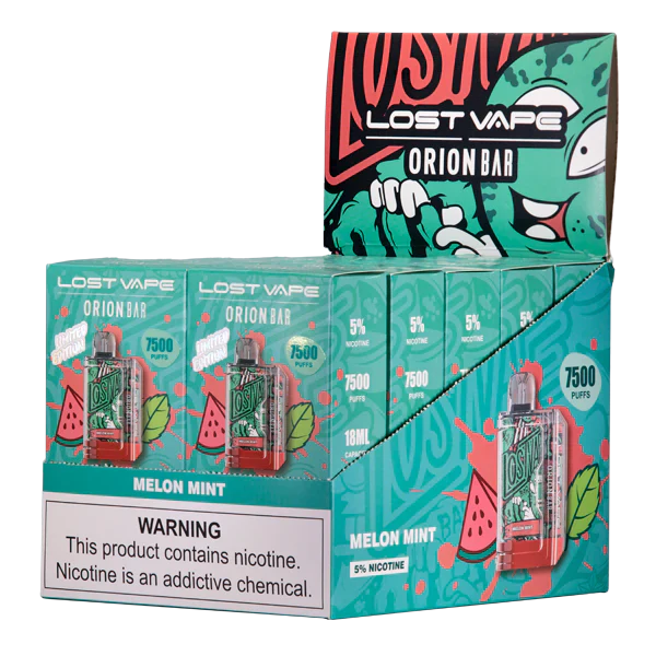Melon Mint Lost Vape Orion Bar 7500