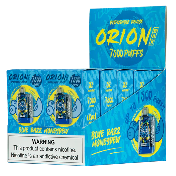 Blue Razz Honeydew Lost Vape Orion Bar 7500