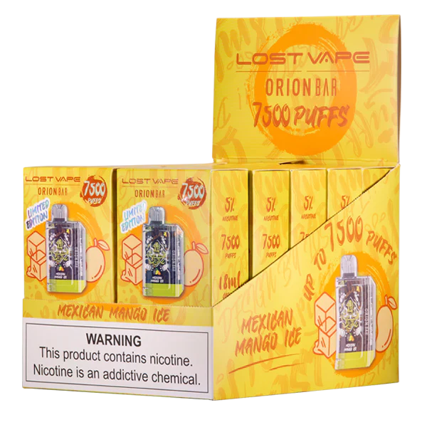 Mexican Mango Ice Lost Vape Orion Bar 7500