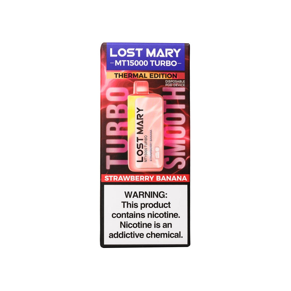 Strawberry Banana Lost Mary MT15000 Turbo