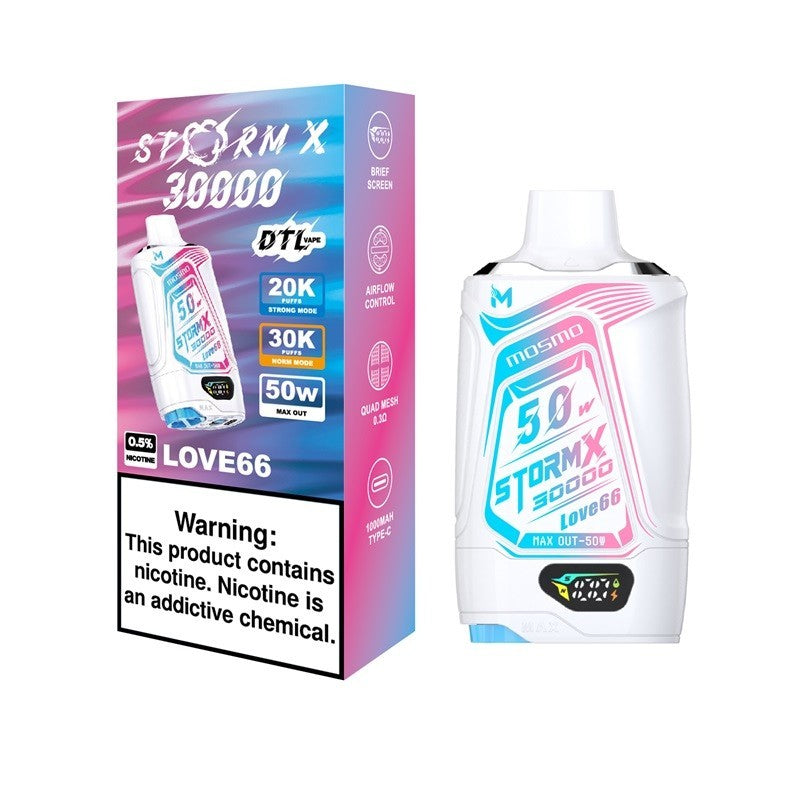 Mosmo Storm X 30000 Einweg-E-Zigarette (30 ml, 2 %)