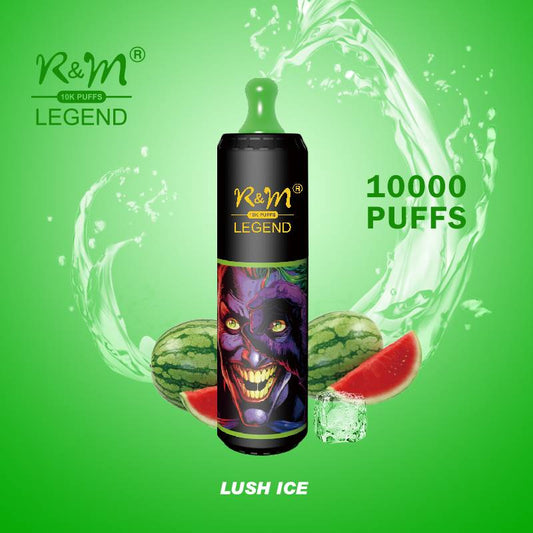 R&M Vape 10000K puffs &nbsp;Disposable 20ML 850mah 19 Flavor Portable Stylish High-quality E-lectronic c igarette Vape E-liquid V aporizer Pod system Include Nicotine