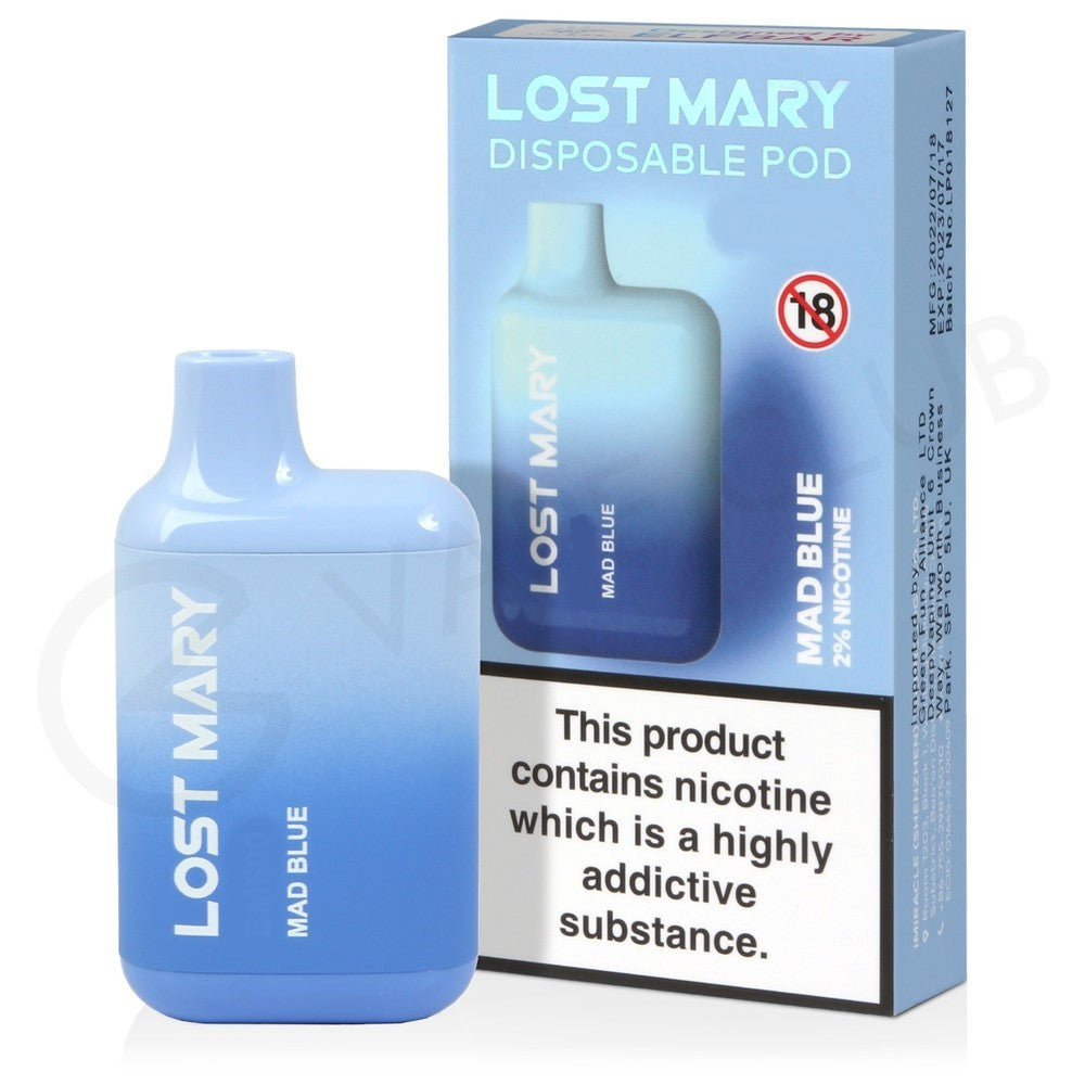 Lost Mary 3500 Puffs Disposable Vapes Pen Bar Box Of 10