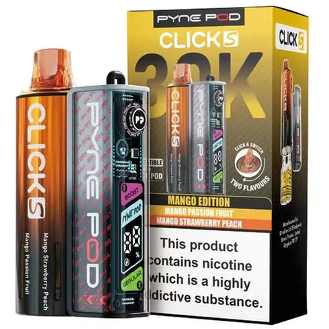 Pyne Pod Click S 30K Prefilled Pod Kit - Box of 5
