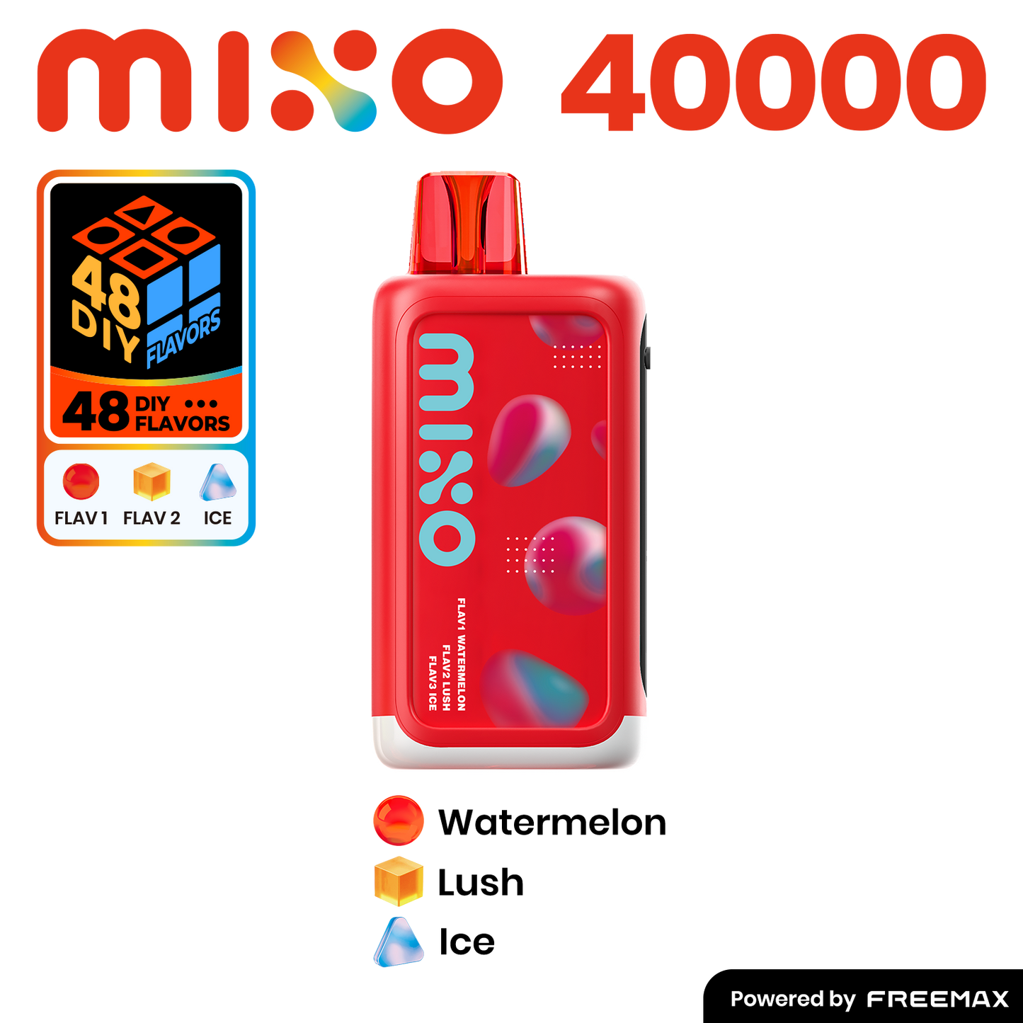 MIXO 40K by Freemax 3 Flavored Disposable