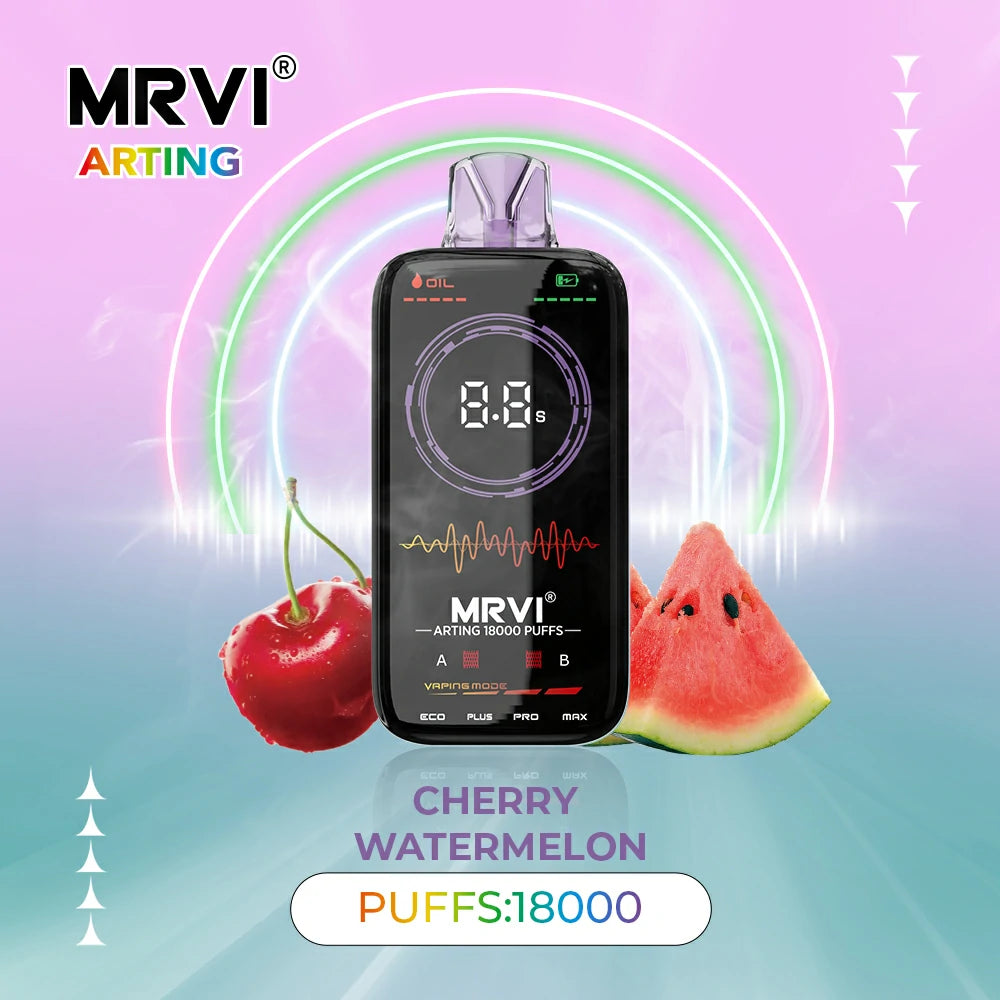 MRVI Arting 18000 Puffs Dual Mesh Full Screen Display Bulk Buy Rechargeable Disposable Vapes Wholesale