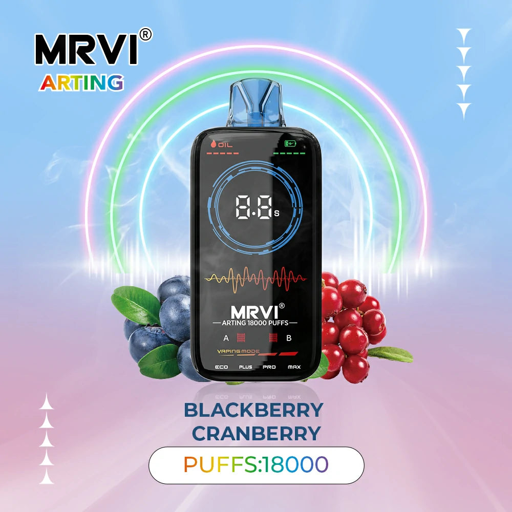 MRVI Arting 18000 Puffs Dual Mesh Full Screen Display Bulk Buy Rechargeable Disposable Vapes Wholesale