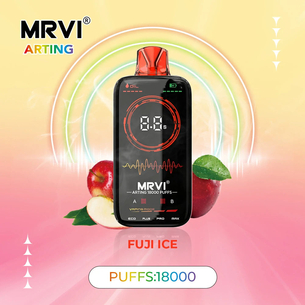 MRVI Arting 18000 Puffs Dual Mesh Full Screen Display Bulk Buy Rechargeable Disposable Vapes Wholesale