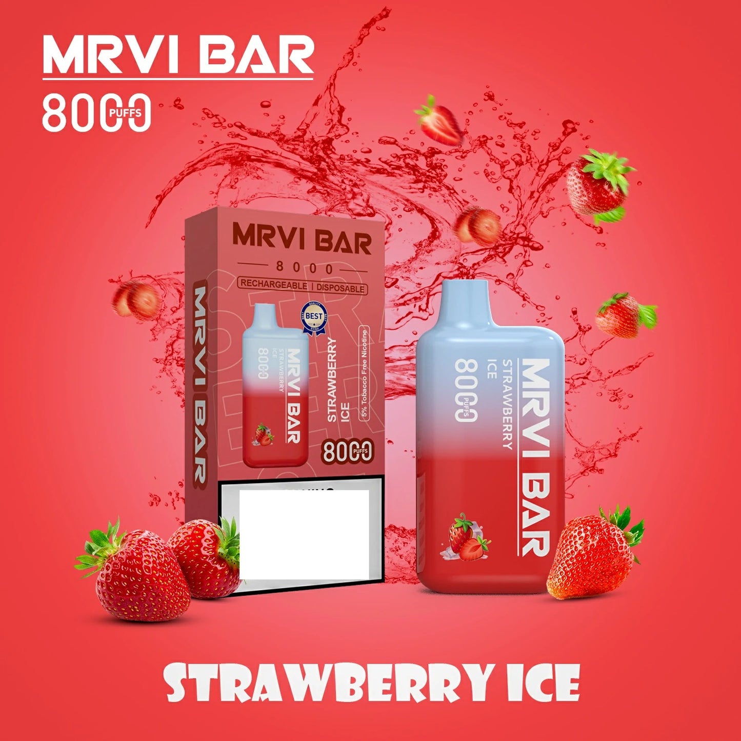 MRVI Bar Mr8000 Puffs Bulk Buy Rechargeable Disposable Vapes Wholesale