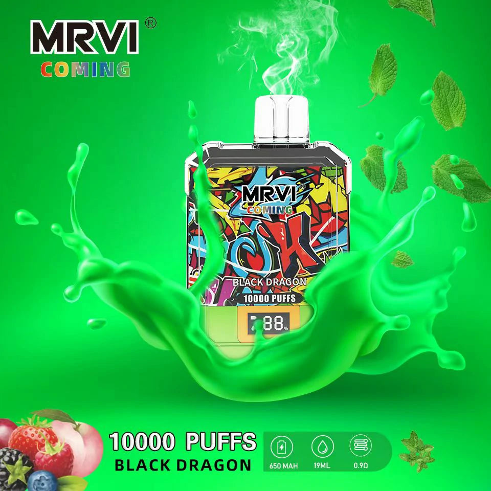 MRVI COMING 10000 Puffs Digital Screen Bulk Buy Rechargeable Disposable Vapes Wholesale
